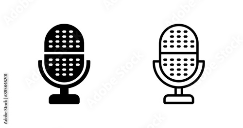 Microphone Vector Icon