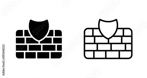 Firewall Vector Icon