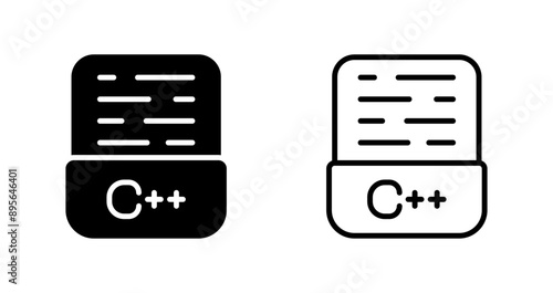 Programming Language Vector Icon