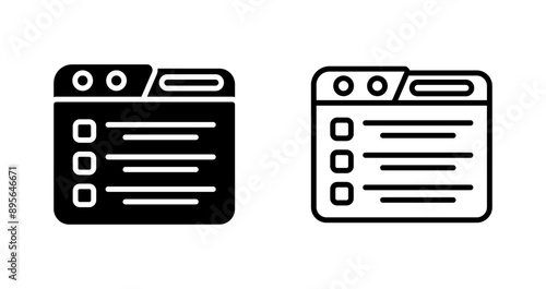 Task Manager Vector Icon