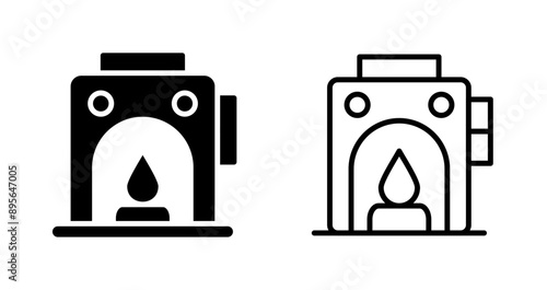 Furnace Vector Icon