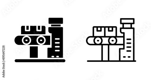 Conveyor Belt Vector Icon