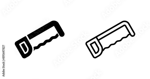 Hacksaw Vector Icon