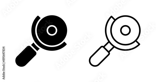 Angle grinder Vector Icon