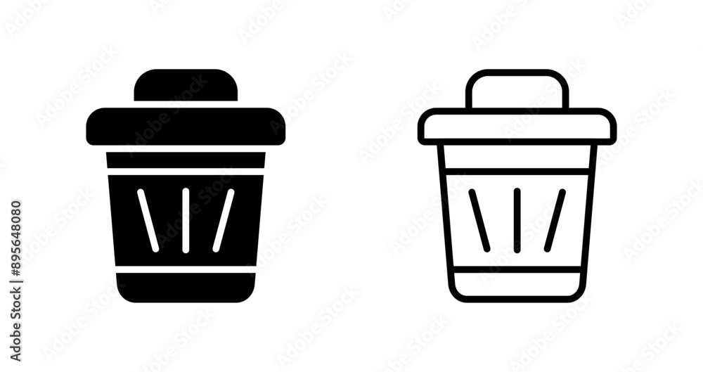 Trash Vector Icon Trash Vector Icon