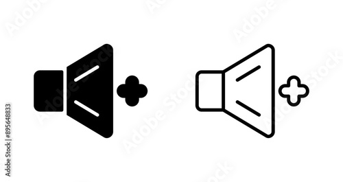 Volum Up Vector Icon