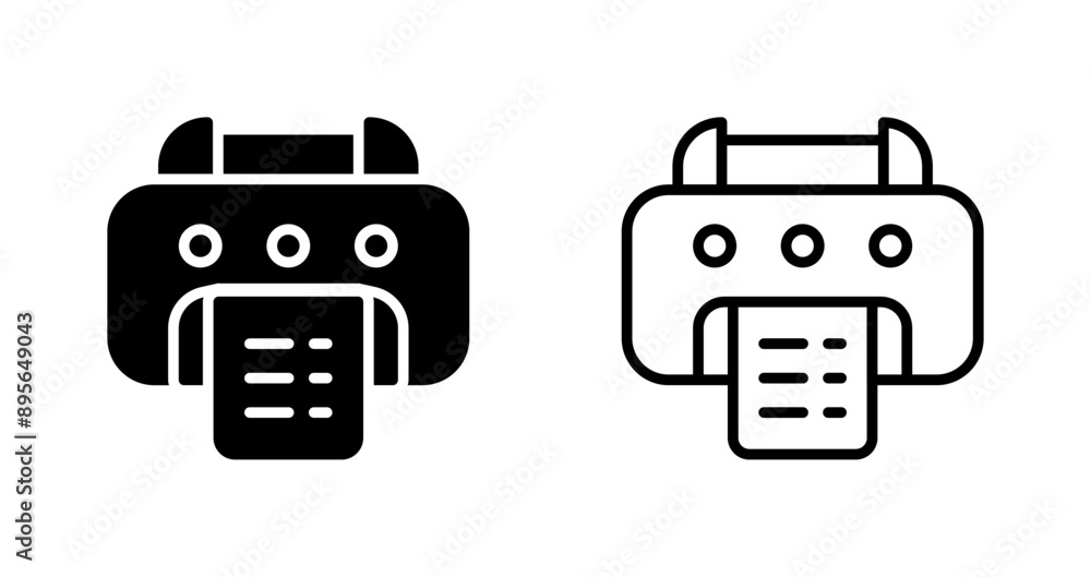 Print Vector Icon