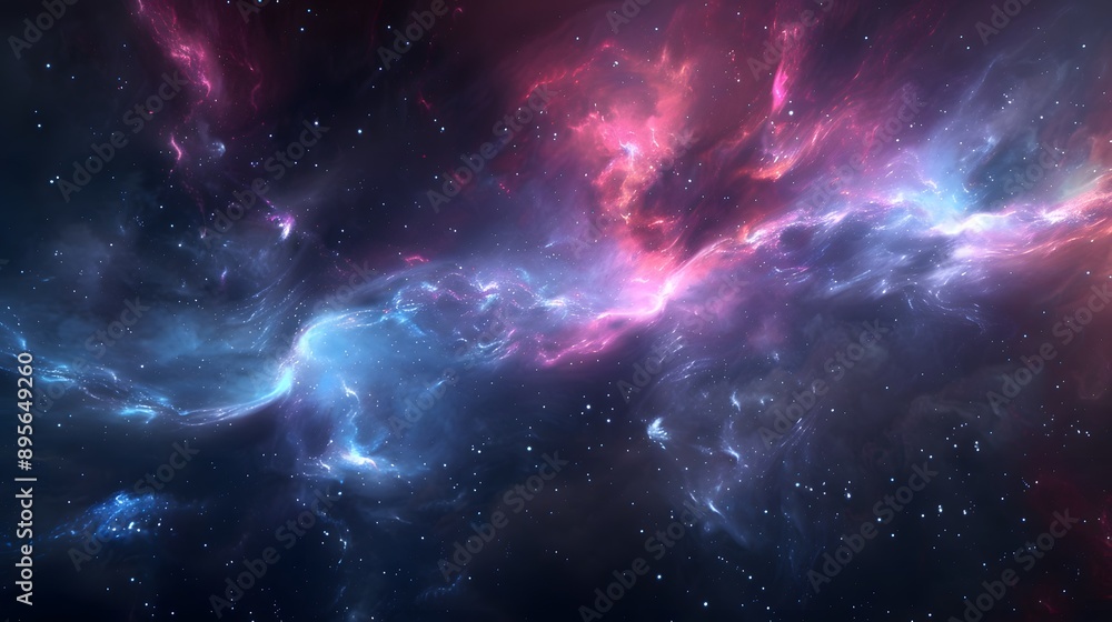 Abstract Cosmic Scene: An abstract background depicting a cosmic scene with stars, nebulae, and galaxies.
Abstract Cosmic Scene: An abstract background depicting a cosmic scene with stars, nebulae, and galaxies.
