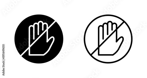 Restriction Vector Icon