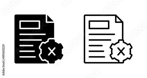 Cancelled Vector Icon