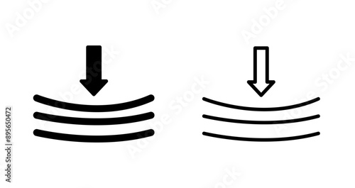 Competitive Pressure Vector Icon