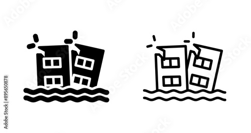 Flood Vector Icon