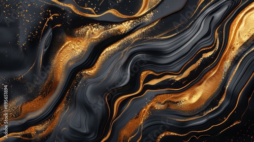 Wallpaper Mural Abstract Gold Foil Background for Sophisticated Presentation Torontodigital.ca