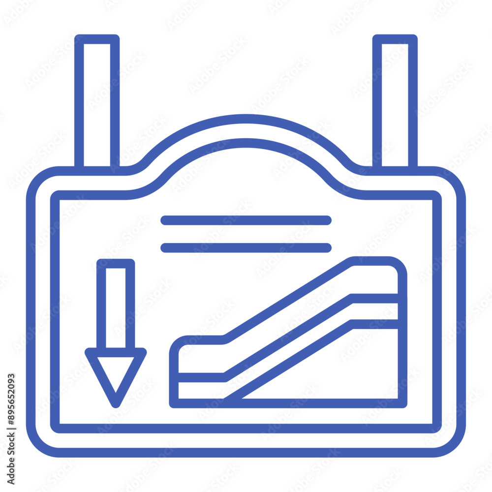 Obraz premium Stairs Icon