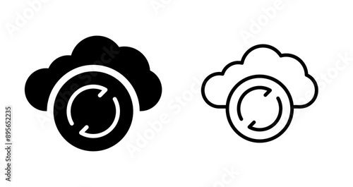 Sync Vector Icon