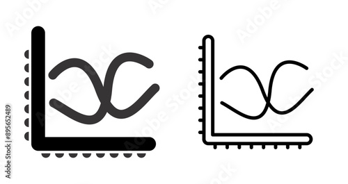 Graph Vector Icon