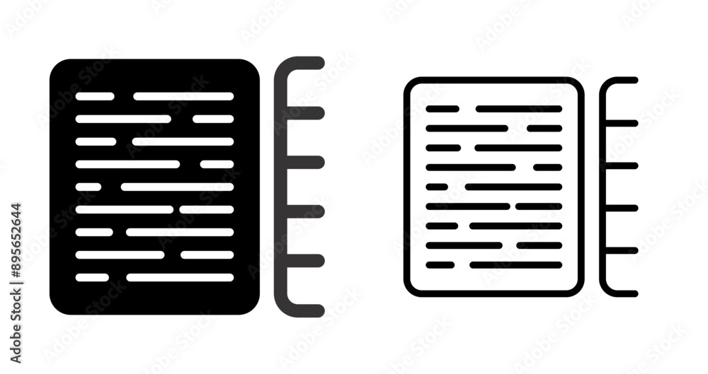 Document Indexing Vector Icon