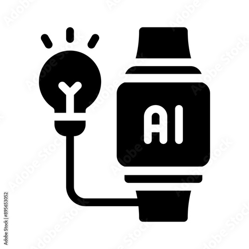 wearable glyph icon