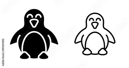 Penguin Vector Icon