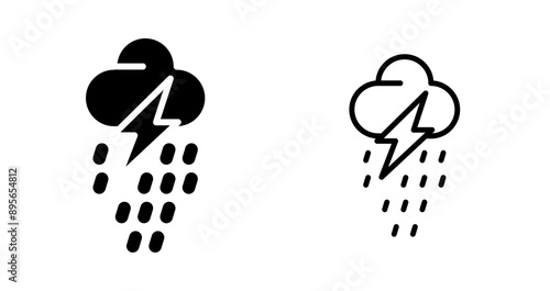 Storm Vector Icon
