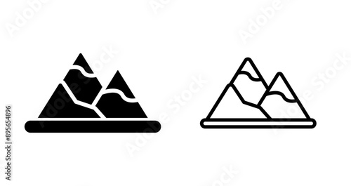 Mountain Vector Icon