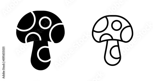 Mushroom Vector Icon