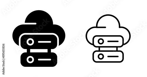Web Hosting Vector Icon