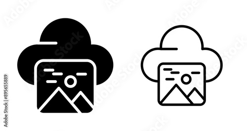 Image Hosting Vector Icon