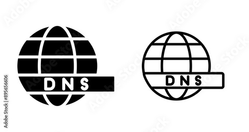 DNS Server Vector Icon