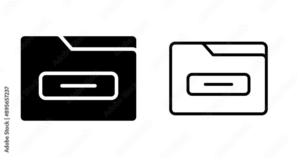 File Folder Vector Icon
