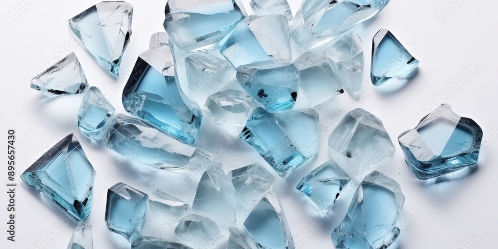 Shattered Glass, Pieces of broken glass Shattered Glass, Pieces of broken glass