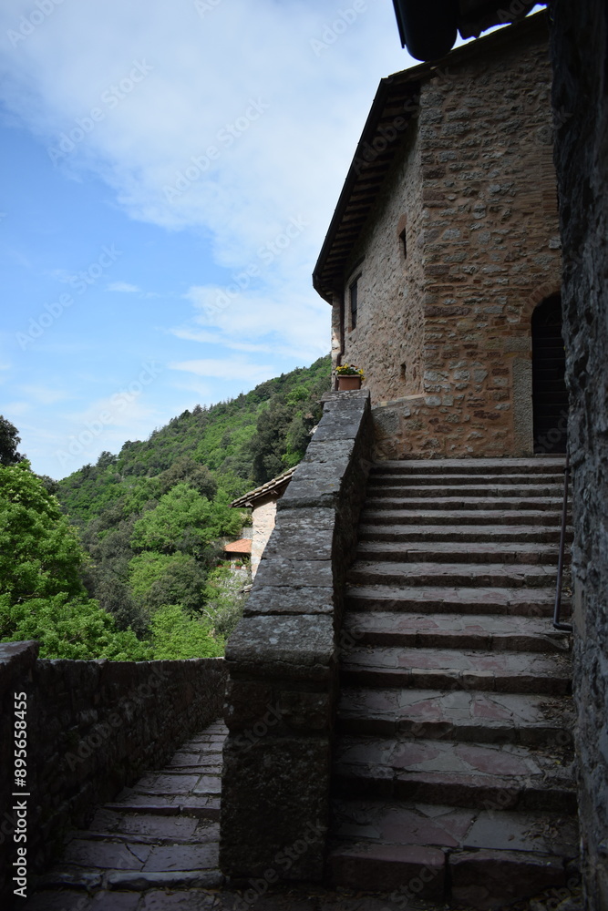 Santuario dell'Eremo delle Carceri, umbria Santuario dell'Eremo delle Carceri, umbria