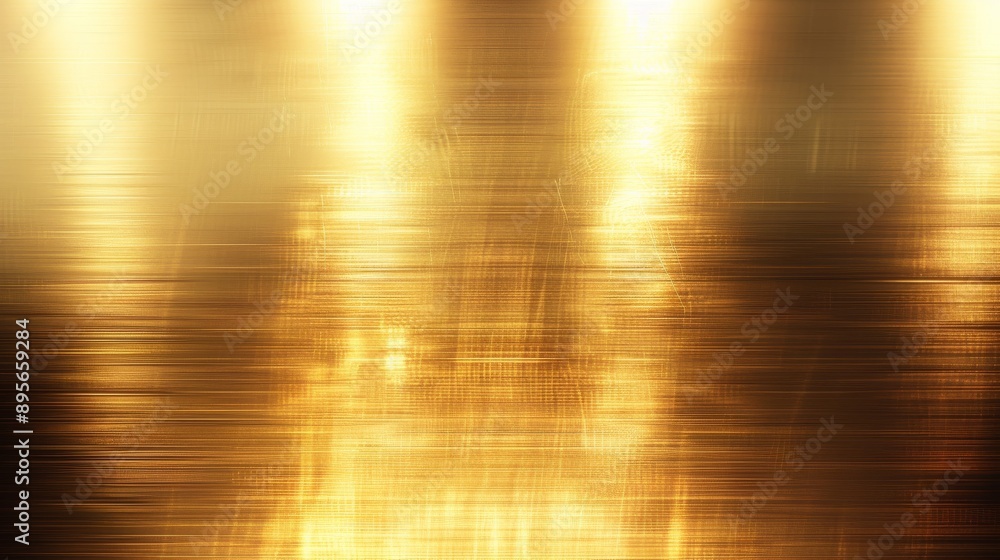 Polished Gold Metal Texture Background for Sleek Presentation Polished Gold Metal Texture Background for Sleek Presentation