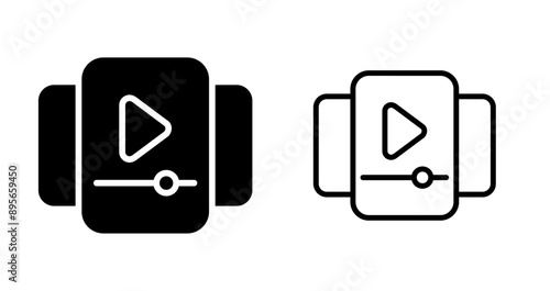 Video Gallery Vector Icon