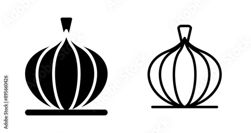 Onion Vector Icon