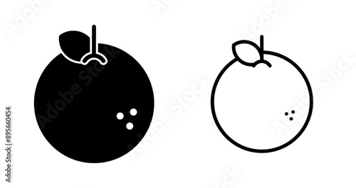 Orange Vector Icon