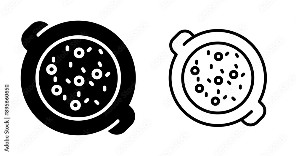 Casserole Vector Icon Casserole Vector Icon