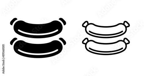 Sausage Vector Icon
