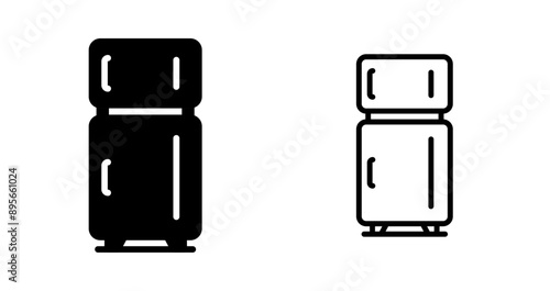 Fridge Vector Icon