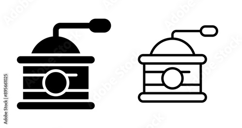 Coffee Grinder Vector Icon