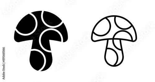 Mushroom Vector Icon