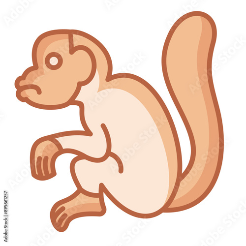 Uakari Monkey Icon