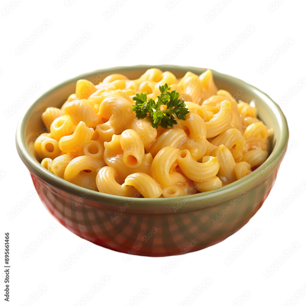 Bowl of macaroni and cheese Bowl of macaroni and cheese