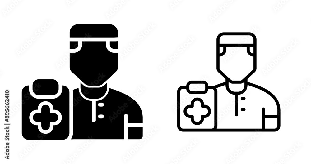 volunteer Detail Vector Icon volunteer Detail Vector Icon