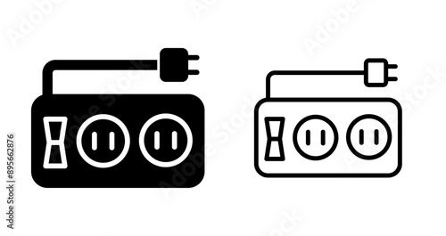 Power Strip Vector Icon
