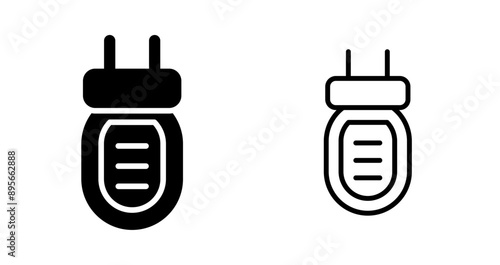 Capacitor Vector Icon