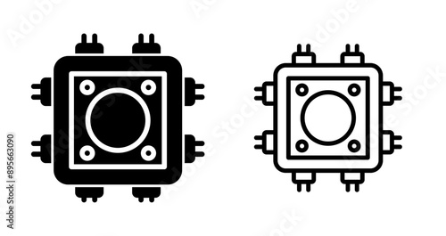 Cable Gland Vector Icon