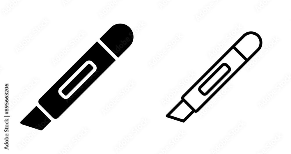 Electrician's Knife Vector Icon Electrician's Knife Vector Icon