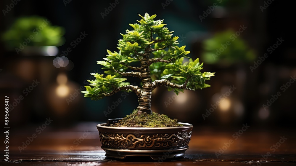 Bonsai tree photo Bonsai tree photo