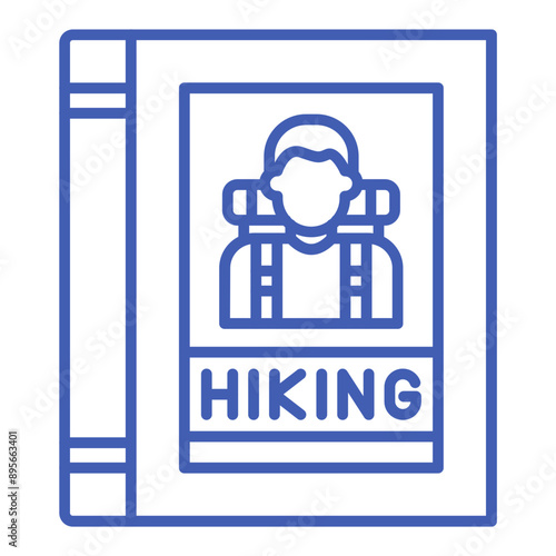 Hiking book Icon